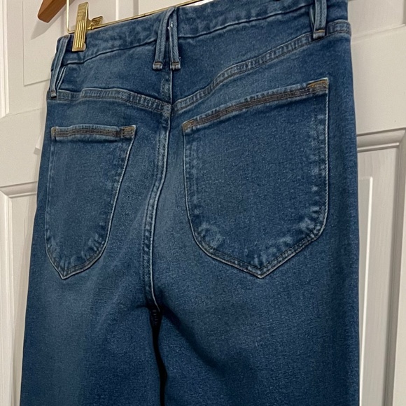 Good American Good Waist Palazzo Jeans size 6/28 - Picture 9 of 14